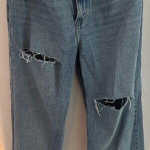 Abercrombie & Fitch Light Blue High Rise Jeans